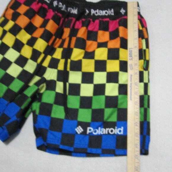 Polaroid Swimming Trunks Men's Size M multicolor polyester Shorts - Picture 4 of 12